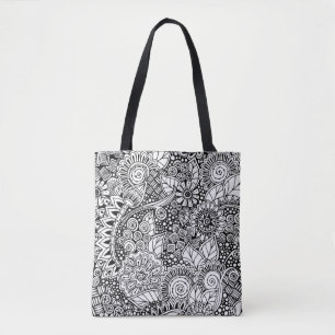 Ethnische inspirierte mit Blumen2