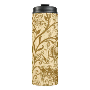 Ethnische Mandalas: indischer Stil Muster Thermosbecher