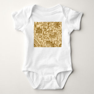 Ethnische Mandalas: indisches Muster Baby Strampler