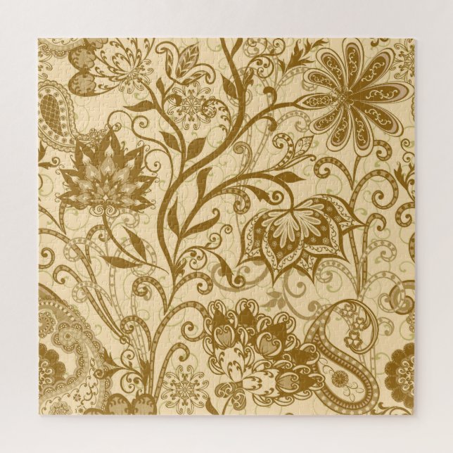 Ethnische Mandalas: indisches Muster Puzzle (Vertikal)
