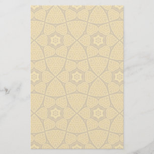 Ethnische moderne geometrische Muster Briefpapier