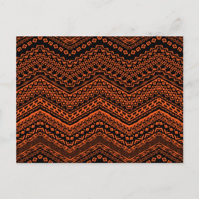 Ethnische Motive 4 Postkarte (Vorderseite)