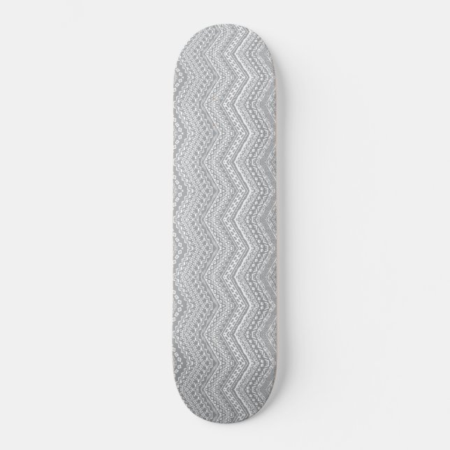 Ethnische Motive 6 Skateboard (Vorderseite)