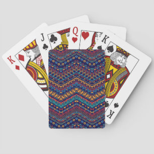 Ethnische Motive Spielkarten