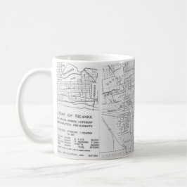 Ethnische Nachbarschafts-Karte Newarks New-Jersey Tasse