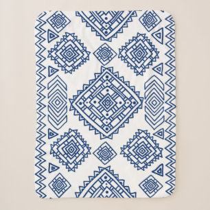 Ethnische nahtlose geometrische Struktur Sherpadecke