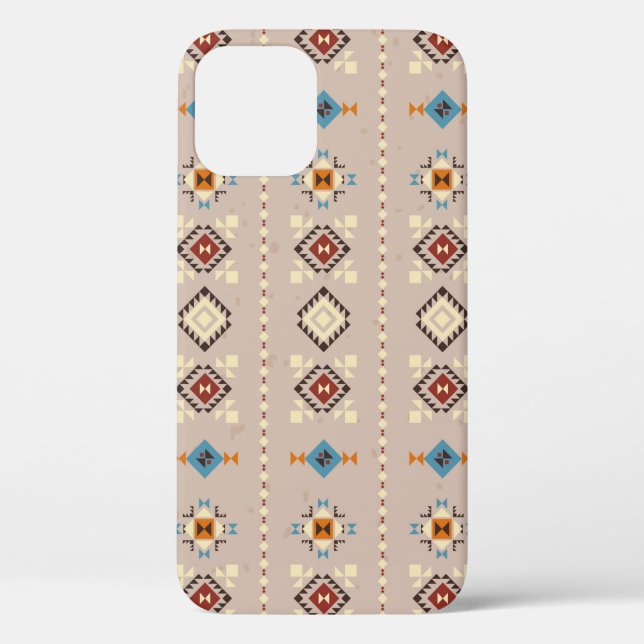 Ethnische nahtlose Struktur Case-Mate iPhone Hülle (Rückseite)