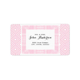 Ethnische Rücksendeadressen-Aufkleber 1 Adressaufkleber