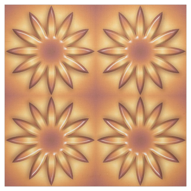 Ethnische Sonne. Abstraktes geometrisches Stoff (Muster)