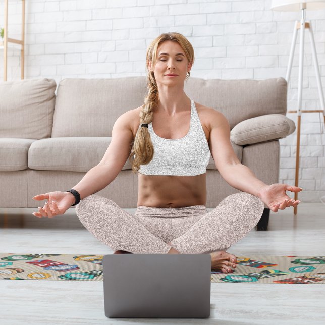 Ethnische Stammesmasken Yogamatte (Von Creator hochgeladen)