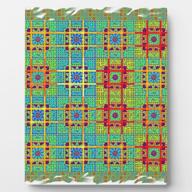 Ethnische Stammesmuster.jpg Fotoplatte (Vorderseite)