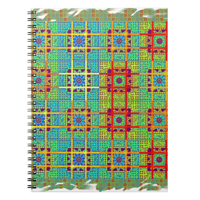 Ethnische Stammesmuster.jpg Notizblock (Vorderseite)