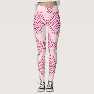 Ethnische Stammeszugehörigkeit: dekoratives Vintag Leggings