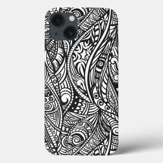 Ethnische Struktur 3 Case-Mate iPhone Hülle (Rückseite)