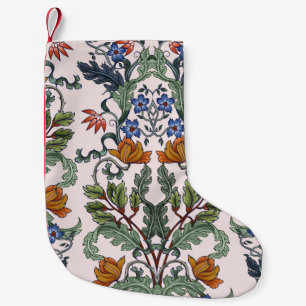 Ethnische Tradition: dekorative Vintage Blüte Kleiner Weihnachtsstrumpf