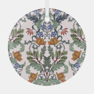 Ethnische Tradition: dekorative Vintage Blüte Ornament Aus Glas