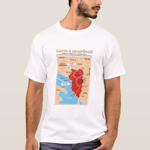 Ethnischer Albanien-T - Shirt