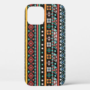 Ethnischer Boho: Geometrischer Pixel-Druck Case-Mate iPhone Hülle