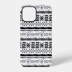 Ethnischer Boho-Stammeskunst-Druck iPhone 12 Hülle
