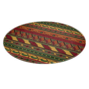 Ethnischer Hintergrund Schneidebrett