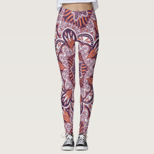 Ethnischer Stil, Vintage Dekoration. Leggings