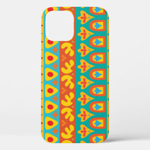 Ethnischer Vintager Garten Nahtloser Hintergrund Case-Mate iPhone Hülle