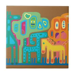 Ethnisches Afrika Fliese