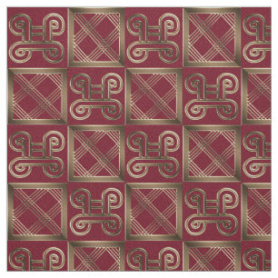 Ethnisches afrikanisches Muster mit Adinkra Stoff