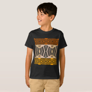 ethnisches afrikanisches Stammes- Muster T-Shirt