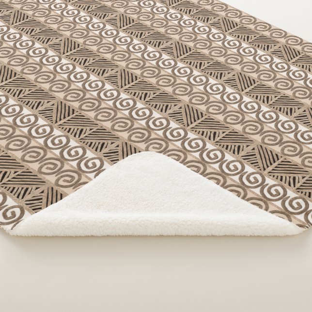 ethnisches afrikanisches Stammes- von Hand Sherpadecke (3/4)