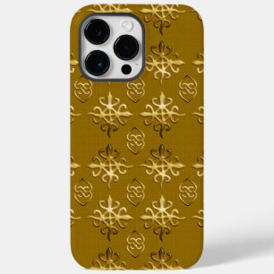 Ethnisches afrikanisches Stammesmuster. Adinkra-Sy Case-Mate iPhone 14 Pro Max Hülle