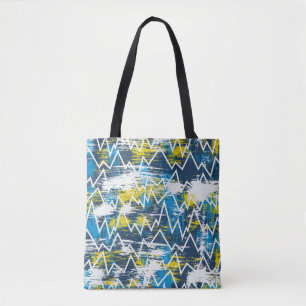 Ethnisches boho nahtloses Muster. Zigzag-Muster. S
