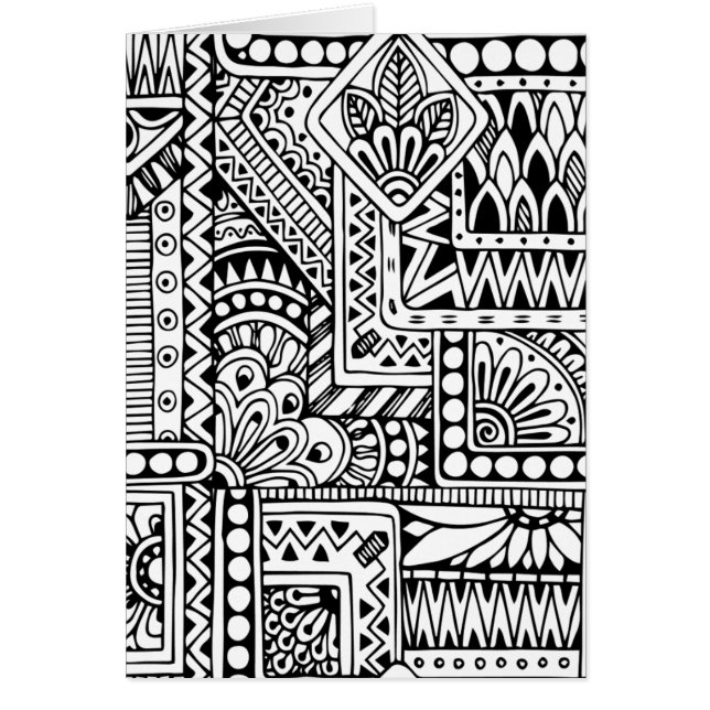 Ethnisches Gekritzel (Vorne)