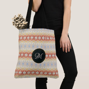 Ethnisches geometrisches Muster. Monogramm