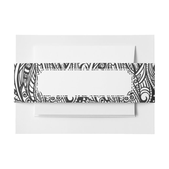 Ethnisches Muster 3 Einladungsbanderole (Vorderseite Beispiel)