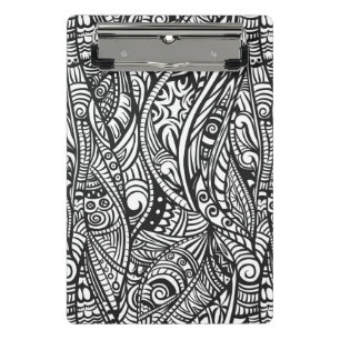 Ethnisches Muster 3 Mini Klemmbrett