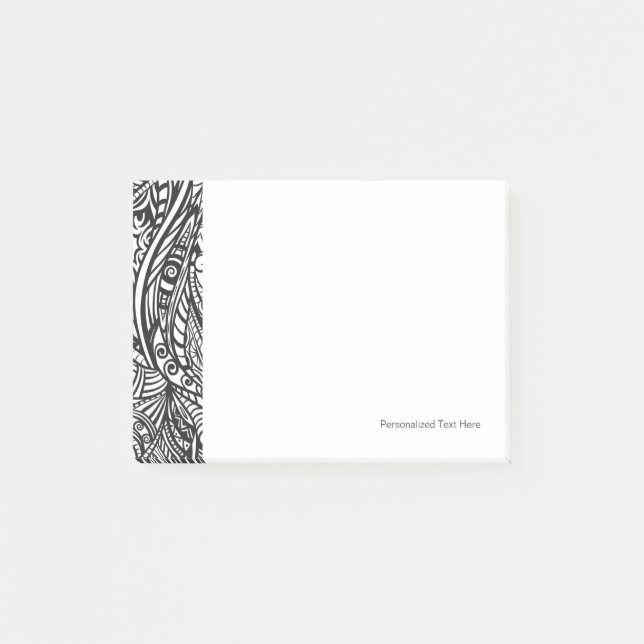 Ethnisches Muster 3 Post-it Klebezettel (Vorderseite)