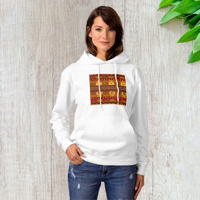 Ethnisches Muster Hoodie (Von Creator hochgeladen)