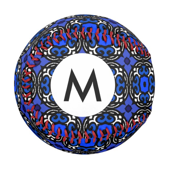 Ethnisches Muster mit türkischen Motiven Baseball (Vorderseite Links)