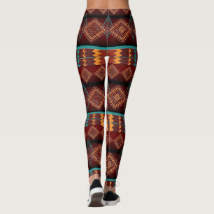 ethnisches nahtloses Muster Leggings