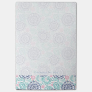 Ethnisches Paisley-Muster Post-it Klebezettel