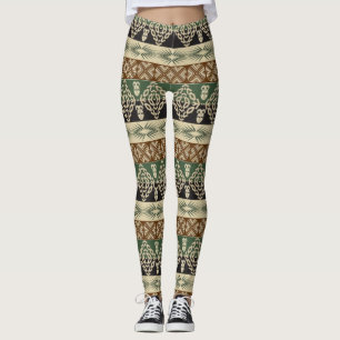 ethnisches Stammes- afrikanisches Muster Leggings