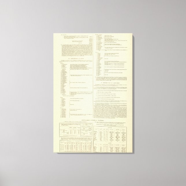 Ethnografische Karte Großbritanniens und Irlands Leinwanddruck (Vorderseite)