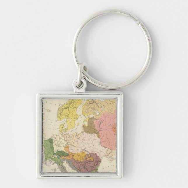 Ethnographie, Europa Schlüsselanhänger (Vorne)