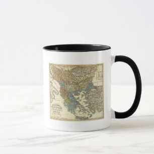 Ethnographische Karte des Osmanischen Reiches Tasse
