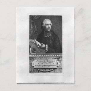 Etienne Bonnot de Condillac Postkarte