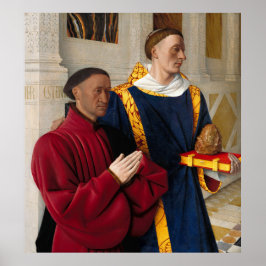 Etienne Chevalier with St. Stephen Poster