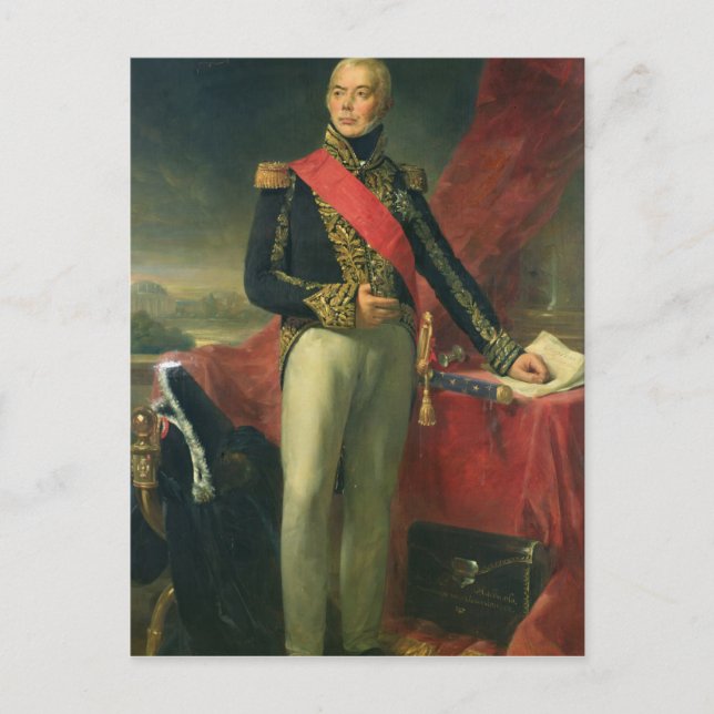 Etienne-Jacques-Joseph-Alexandre Macdonald Postkarte (Vorderseite)