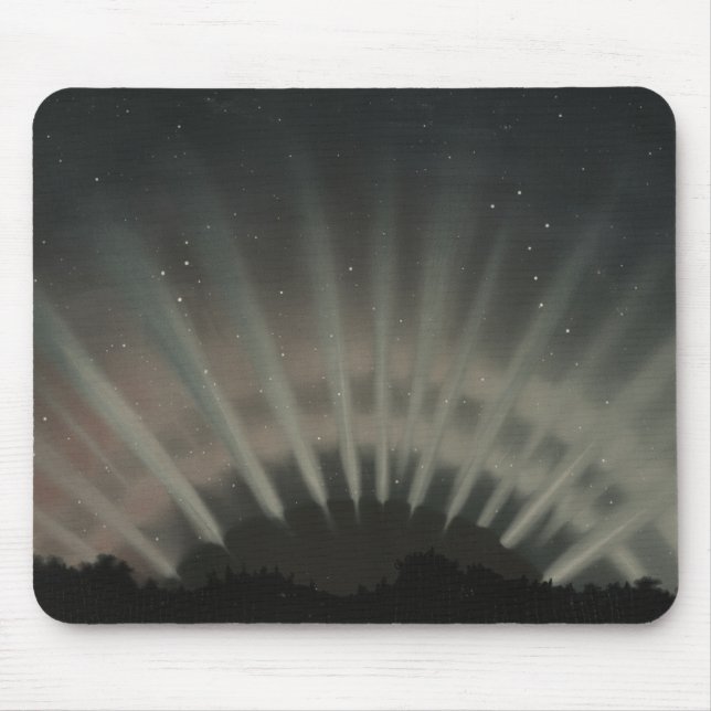 Etienne Leopold Trouvelot - Aurora Borealis Mousepad (Vorne)