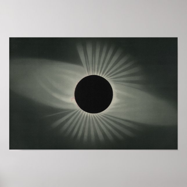 Etienne Leopold Trouvelot - Total Eclipse Poster (Vorne)